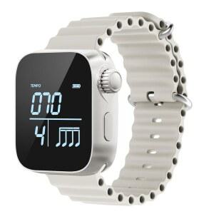 메트로놈, 및 드럼 템포 스트랩, 가능한 시계, 배터리 메트로놈 (베이지) 조절 지원 긴 트레이너 운동 연습용 수명을 갖춘 피아노, 웨어러블 바이올린, 앱 기타, 진동