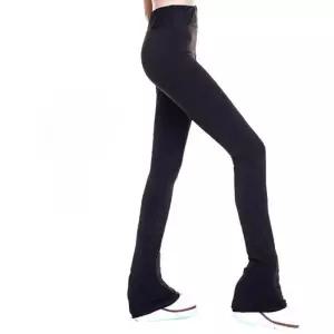 liuhuo 피겨 스케이팅 트레이닝 팬츠 피겨스케이트 아이스 상의 플리스 여성용