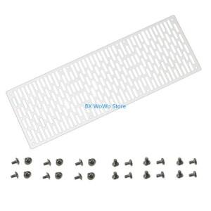 918a 12/24/36cm 아연 도금 된 강스틸 화이트 팬 라디에이터 PC 냉각 시스템 가드