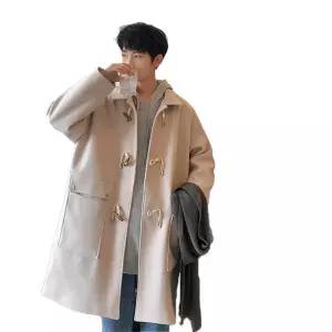 떡볶이코트 남자 남성 더플코트 캐주얼 겨울 롱 핸드메이드 더플반코트