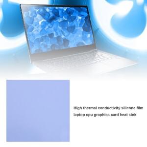 접착성 전도성 방열판 플라스터 시트 컴퓨터 CPU 그래픽 칩 냉각 실리콘 그리스 열전도 패드