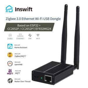 CC2652P2/CC2652P7/EFR32MG24 ZigBee 게이트웨이호환 네트워크 코디네이터 지원 이더넷 LAN/WiFi Zigbee2MQ