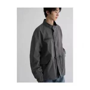 매장정품 8SECONDS 코튼 숏 야상 애쉬