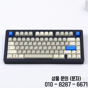 GMK 레트로 그레이 화이트 블루 레드 키릴 키캡 PBT 염료 승화 체리 프로필 방수 러시아 1 세트