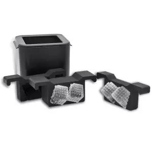 위스키얼음틀 사각큐브 투명 6cm 로즈 얼음틀 바텐더