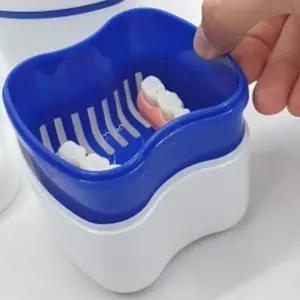 [모두쇼핑]틀니보관케이스 유지장치 거름망 보관함 틀니케이스 틀니통 틀니물빠짐통 유지장치케이스 틀니보