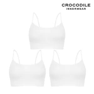 [크로커다일] 에센셜 이지핏 심리스 브라렛 3종 코튼아이보리 CDWBR6M41_3