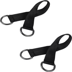 트리 스윙 스트랩 걸이 키트 짧은 슬링 2Pcs 9.84인치 헤비 듀티 스윙용 해먹 옷걸이 시트 요가 샌드백