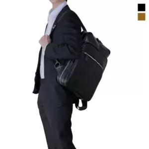남성백팩가죽 깔끔한 비즈니스 정장백팩 캐주얼 남성백팩 지퍼 포켓