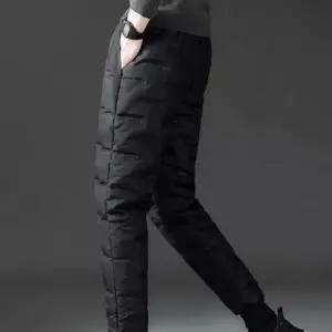 혹한기 방한 바지 기모 따뜻한 바지 현장 밴딩 겨울 한파 패딩 겨울 남성 방한 일복