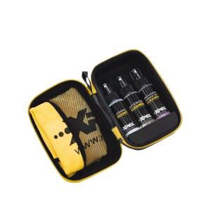 XPEL 3팩 인테리어 케어 키트 u2013 차량 디테일링 세트, 트림 및 유리 , 세라믹 부스트, 틴트 세이프 극세사 타월 케이스