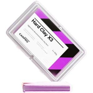 CARPRO 어그레시브 카 클레이 바: 세라믹 코팅 준비, 유리섬유, 크롬, 유리 및 투명 도장 표면을 위한 자동 디테일 매직 바 세차 - 100g 3팩