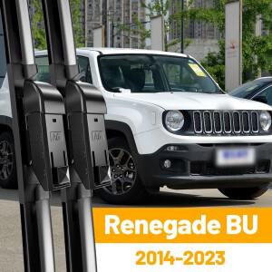 와이퍼 LHD 전면 블레이드, 지프 레니게이드 BU 2014 - 2023 윈드실드 윈드스크린, 깨끗한 창문 레인 브러