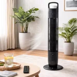 신일 타워형 선풍기 타워팬 수면풍 좌우회전 리모컨 타이머 4단 바람세기 SIF-TJ30R