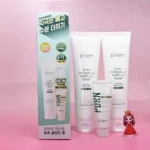 증정 메이크프렘 모이스처 클렌징폼 150ml + 150ml + PDRN 클렌징밀크 21ml 도매수출가능