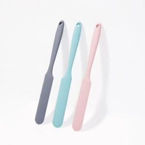 작은 실리콘 주걱 크림 버터 혼합 칼 잼 케이크 베이킹 도구 DIY