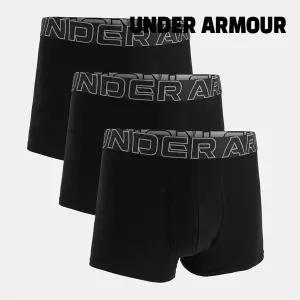 [아웃도어스/언더아머]언더아머 팬티 /e1- 1387427-001 / 남성 UA 퍼포먼스 코튼 3인치 Boxerjock 3장