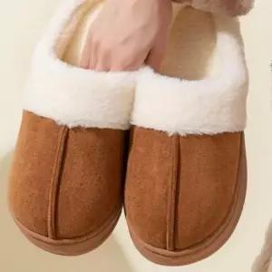 사무실 필수 방한 털실내화 겨울 거실 보온 따뜻