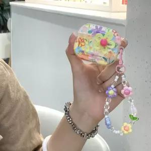 플라워 에어팟 케이스 1/2/3/4세대 프로 케이스 키링