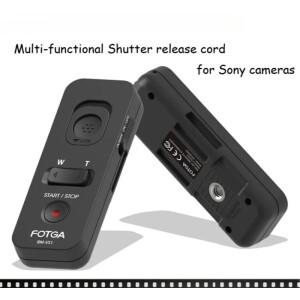호환 RM-VPR1과 같은 A7 RX10 ILCE-7 카메라용 FOTGA RM-VS1 원격 제어 셔터 릴리즈 타이머