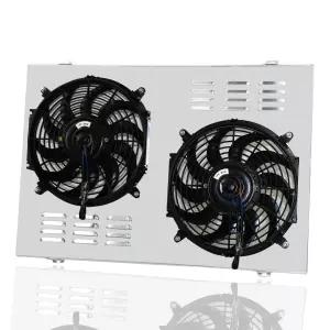 ASI 퍼포먼스 알루미늄 라디에이터 팬 슈라우드 릴레이 키트 1977-1988 쉐보레 GMC 카마로 몬테카를로