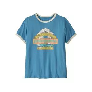 파타고니아 PATAGONIA 우먼즈 그레이트 웨이브즈 링어 티 37864R5 968701