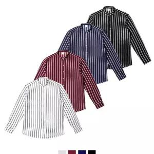 카치온원단 스트라이프셔츠 차이나