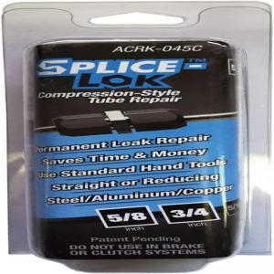 5/8인치 및 3/4인치 튜브용 SPLICE-LOK 압축 스타일 A/C 튜브 수리 키트 자동차 에어컨 AC