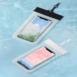 물속 터치 실속가능 IPX8 스마트폰 방수팩 해변 수영장