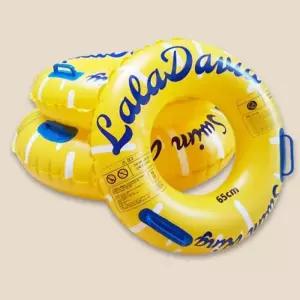 라라데이빗 베이직원형 물놀이 소형 유아용 튜브 65cm