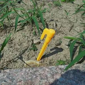 4개입 용 깔끔한플라스틱 캠핑팩 텐트 팩 말뚝