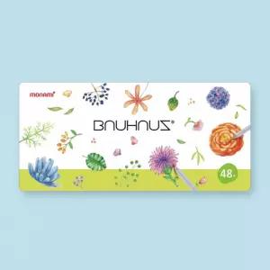 유성 색연필 48색 세트 육각 틴케이스 이름표 견출지