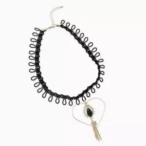 스윗걸 초커 목걸이 DJu6+8nJV