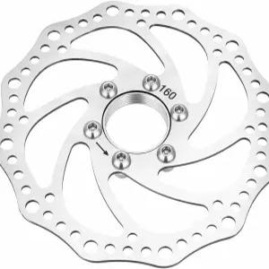 브레이크 로터 160mm 디스크 프리휠 스레드 허브 6 볼트 플로팅