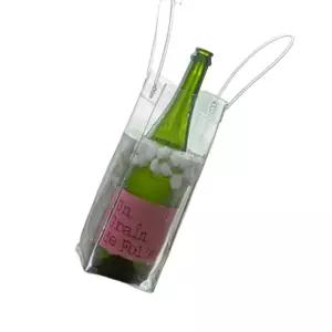 방수 칠링백 와인 보냉 쿨러 25cm PVC 피크닉 꽃 음료 선물 아이스 얼음