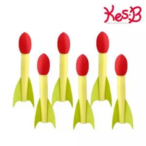 캐스B 스포츠 로켓던지기6종/펌프에어로켓/로켓만들기/물로켓만들기세트/학습/장난감/각도/조절에어로켓/