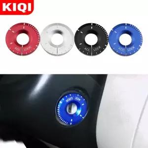 호환  알루미늄 합금 자동차 스위치 점화 키 링 장식 트림 스티커 폭스 바겐 아우디 A1 A3 A4 A5 A6 A7 A8