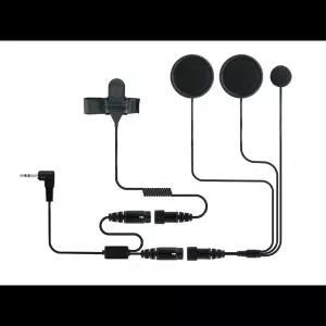 호환  모토로라 휴대용 무전기 워키토키 T5428 TLKR T80 T6 T60 T5 T8 T6500용 2.5mm 풀페이스 클로즈 헬멧