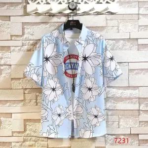 아이언하트 남자 남성 캐주얼 셔츠 반팔 솔리드 빅사이즈 KKE1