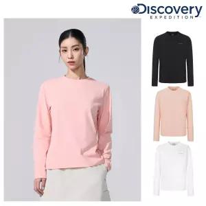 매장정품 DISCOVERY 디스커버리 26SS 여성 기능성 라운드 긴팔티셔츠 DWRL44061 1094222