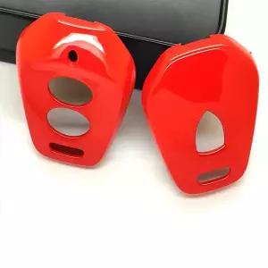 호환  포르쉐 911 996 터 S 986용 레드 글로스 하드 플라스틱 키 쉘 키 케이스 2버튼 키리스 엔트리 리모트