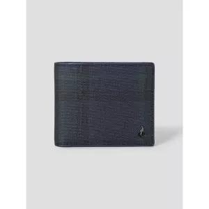 [매장정품] 빈폴 ACCESSORY 타탄체크 반지갑 - 네이비