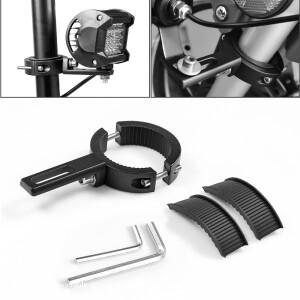 보조 LED 오토바이 헤드라이트 브래킷 모토 홀더 안개등 지지대 프론트 포크 클램프 고정