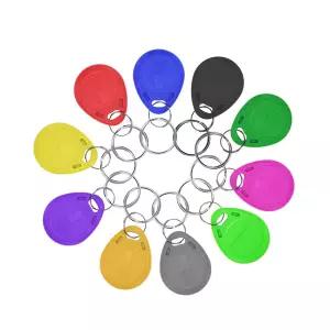 호환  5YOA 125khz T5577 RFID 키 em4305 Keyfobs 배지 복사 재기록 가능 중복 ID 토큰 링 공백 액세스 100