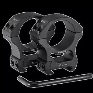 호환  20mm 위버 피카티니 레일 전술 광학 조준기 베이스용 정밀 스코프 마운트 링