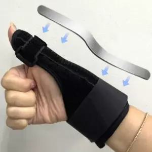 엄지손 손목 깁스 부목 보호대 엄지 손가락 테이핑 엄지 손가락 보호대 부목