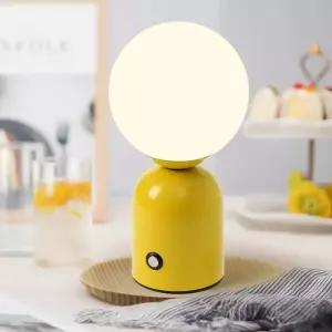 모던아트 무선 터치 테이블 스탠드 무드등 램프 단스탠드 옐로우