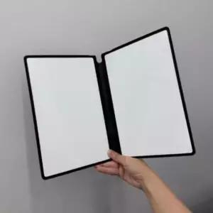 [문구/오피스] 접이식 휴대용 화이트보드 메모판 소형 기록판 노트 메모 보드 칠판