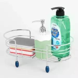 싱크대수세미거치대 주방세제 스텐받침대 A-1단샴푸랙