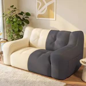 1인용쇼파 1인 빈백 소파 일인 침대 벨벳 거실용 폴딩침대